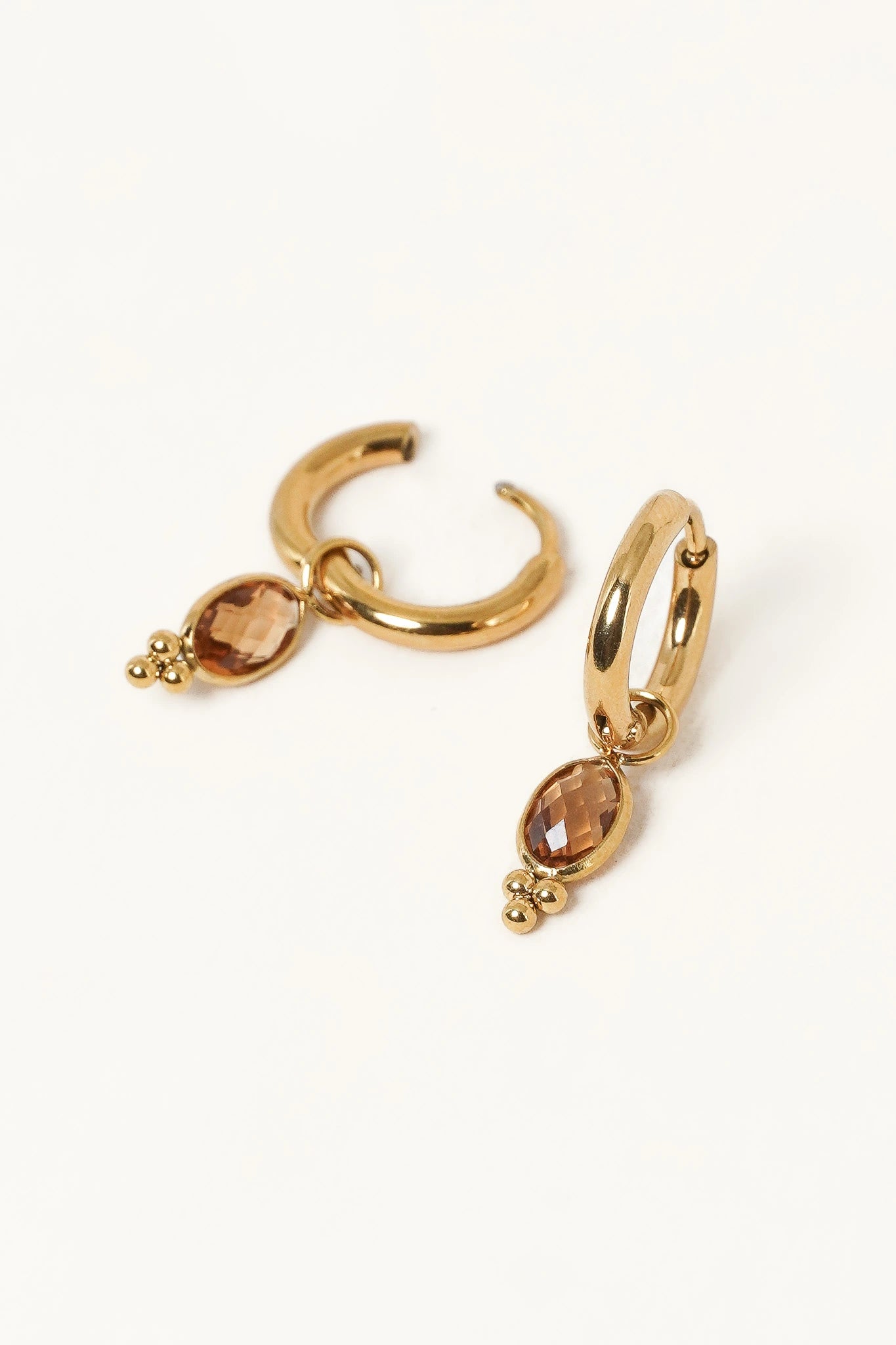 Boucles d'oreilles Noelynn "Cristal"