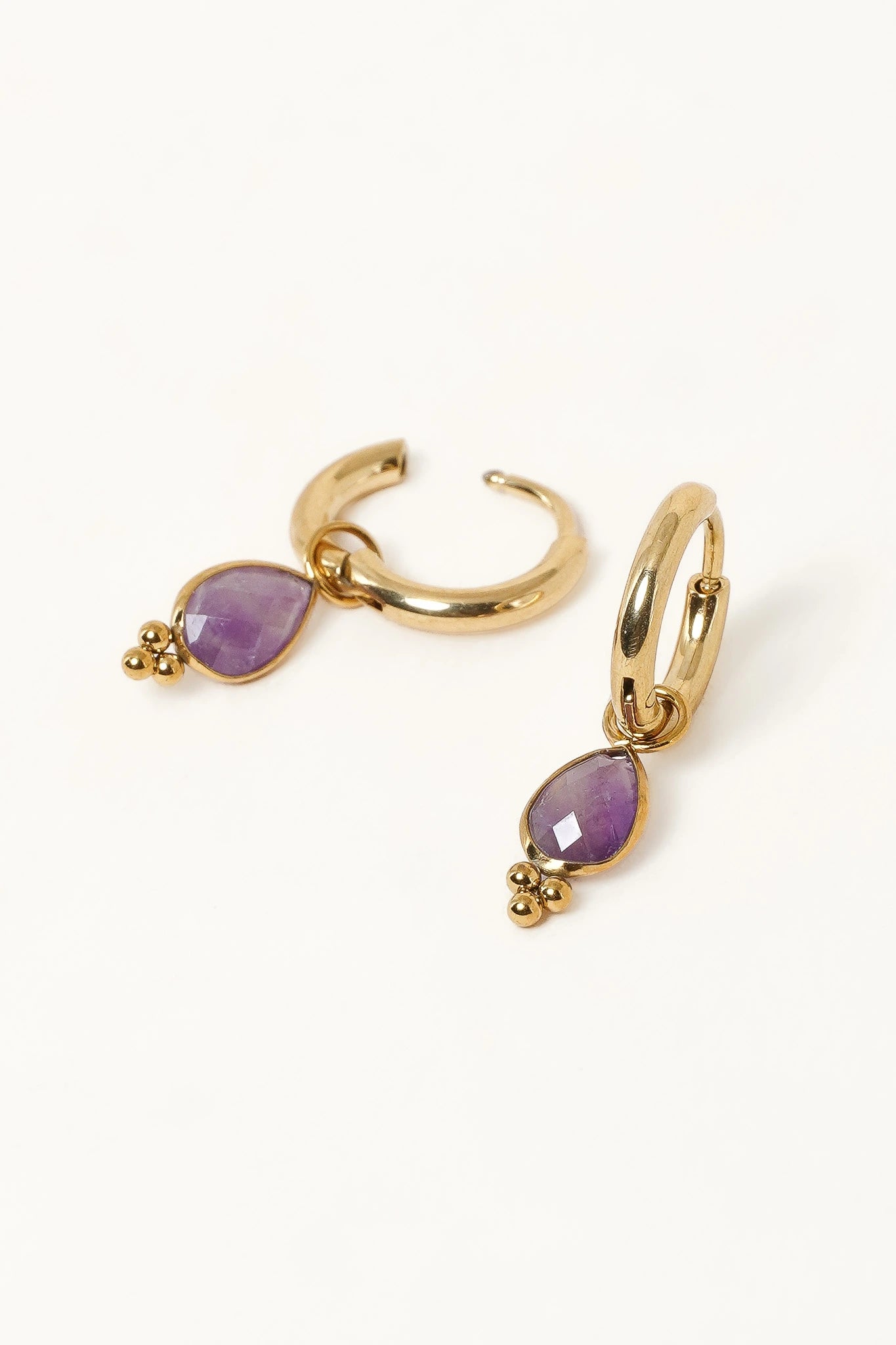 Boucles d'oreilles Noelynn "Pierres naturelles"