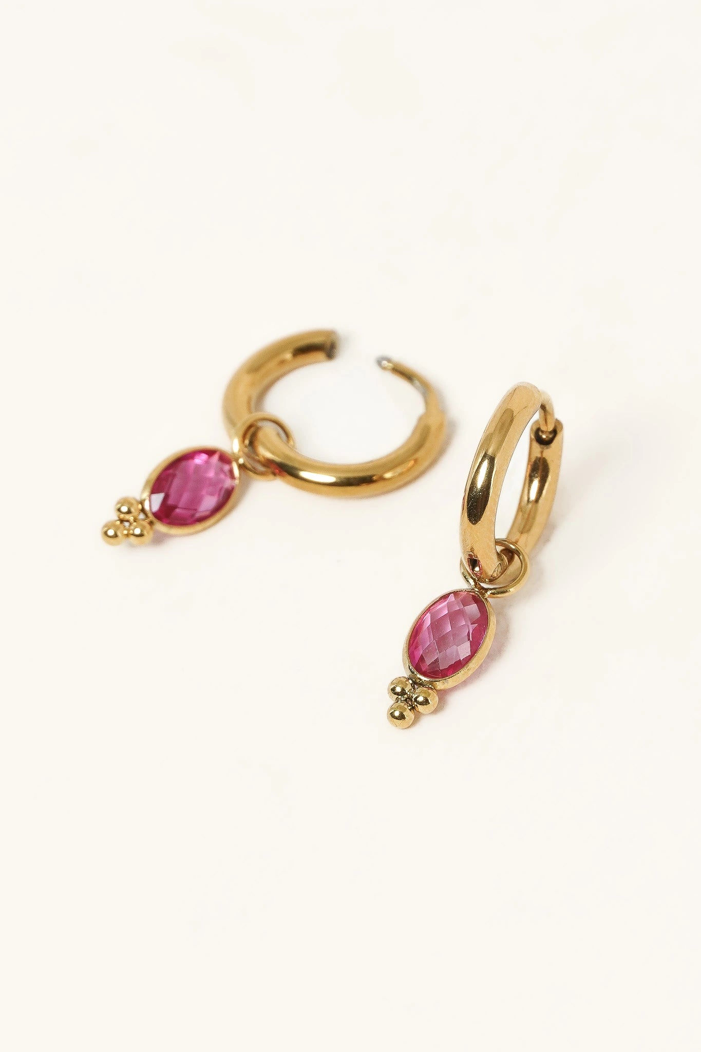 Boucles d'oreilles Noelynn "Cristal"