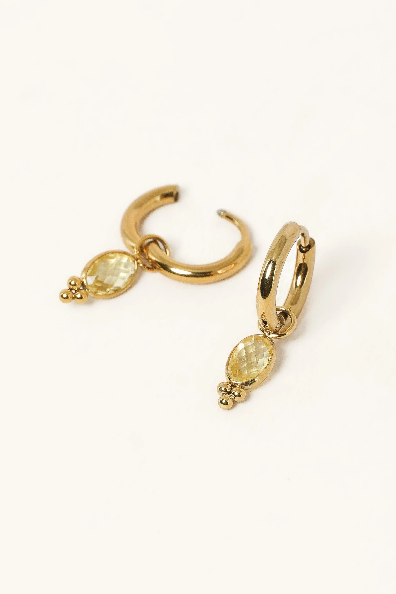 Boucles d'oreilles Noelynn "Cristal"