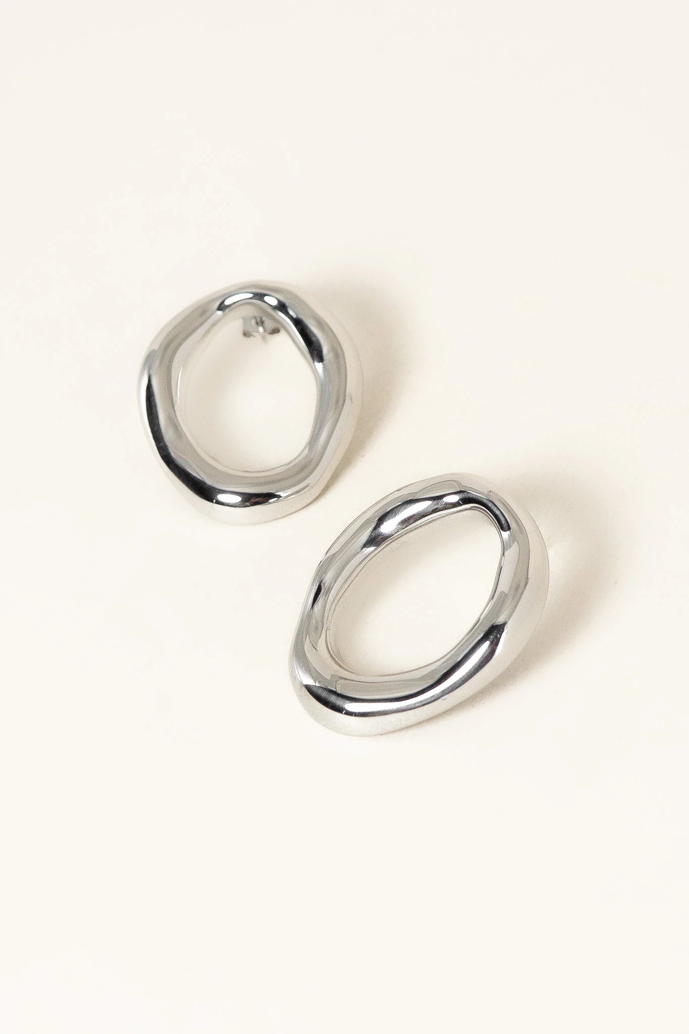 Boucles d'oreilles Ophélie - Argenté