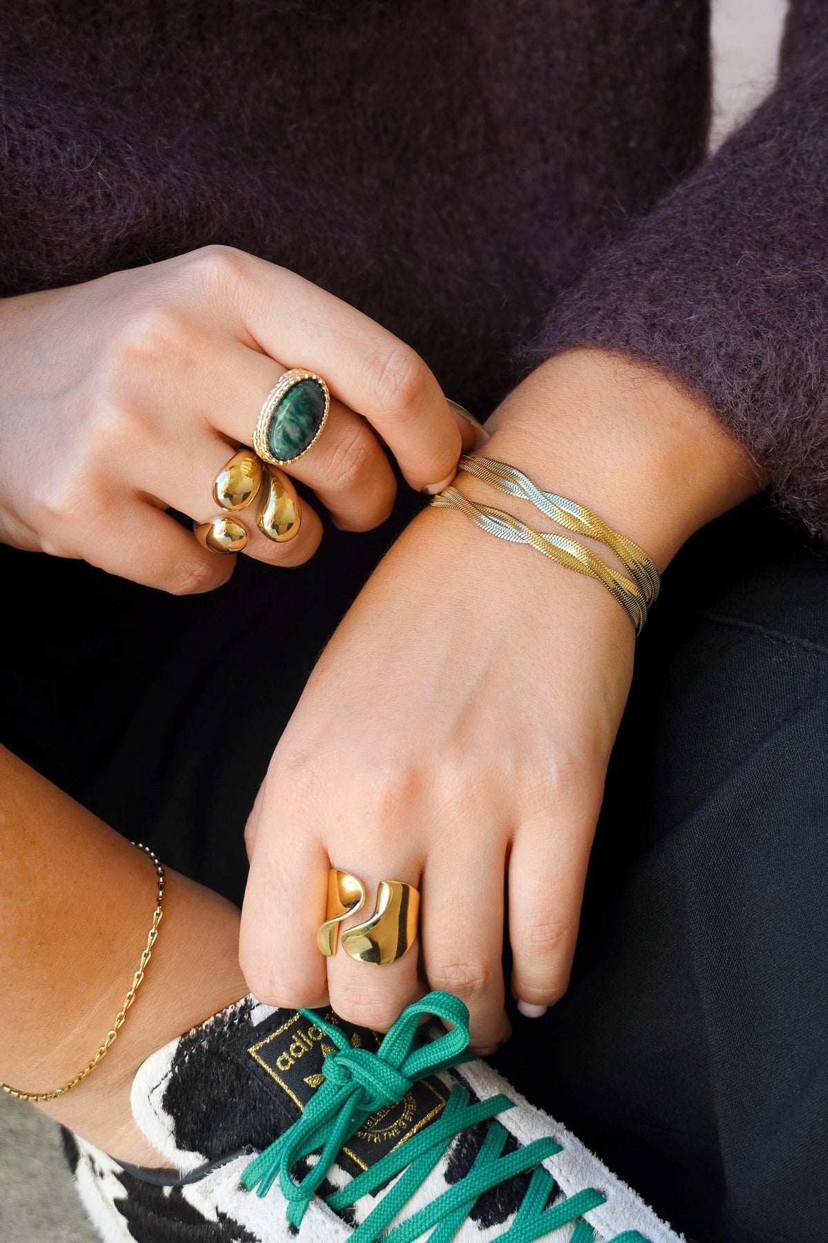 Bracelet Alys Double "Tressé"