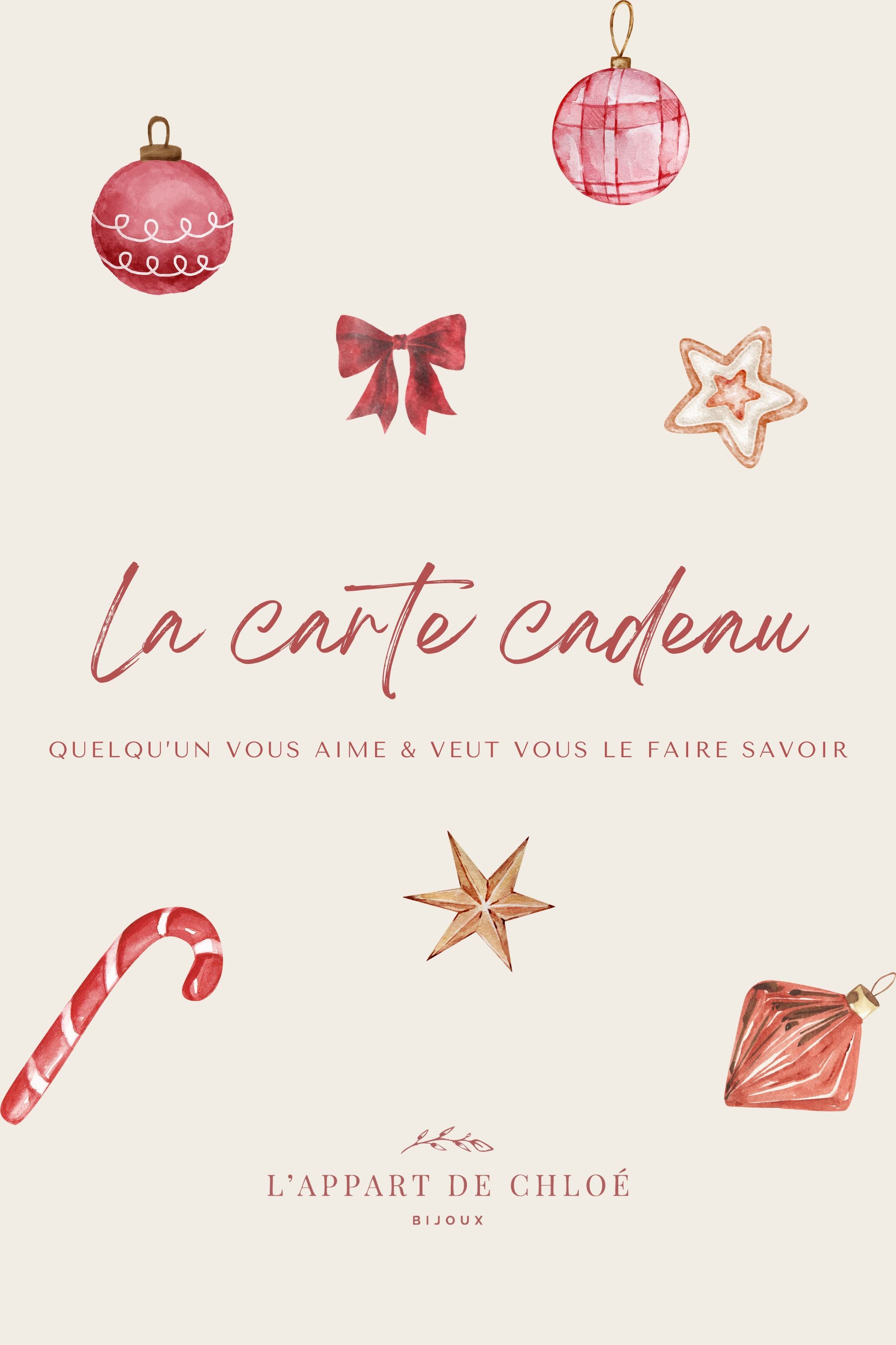 Carte Cadeau L'Appart de Chloé
