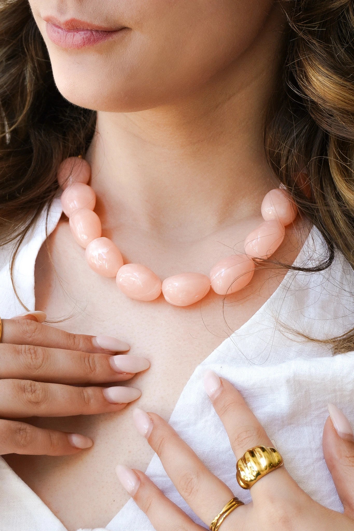 Collier Bubble "Ovale"