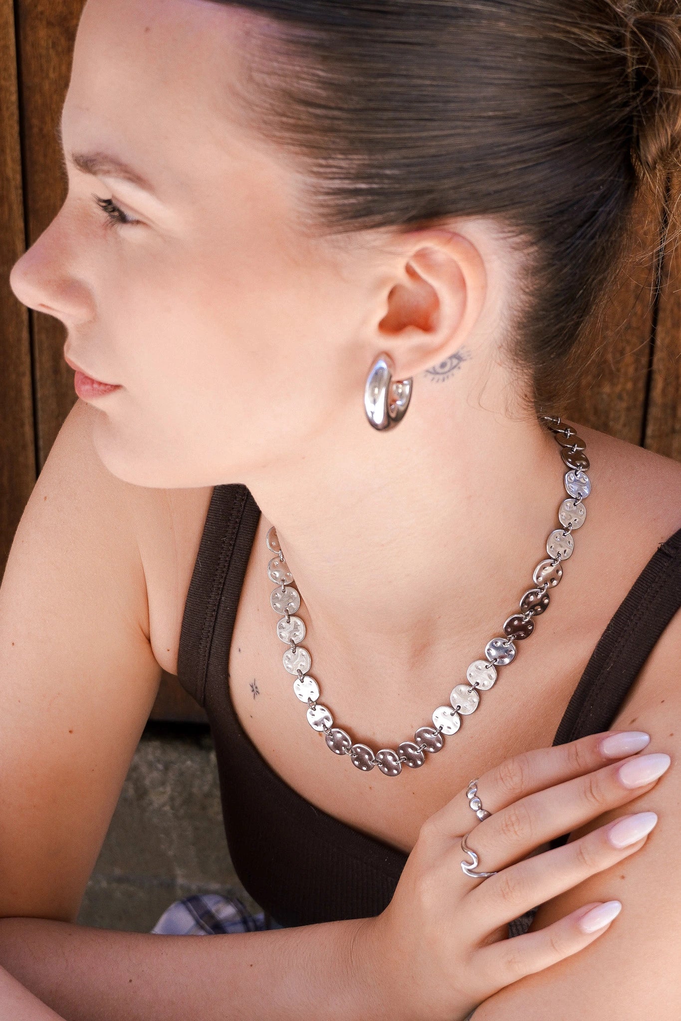 Collier Onda N°2 - Argenté