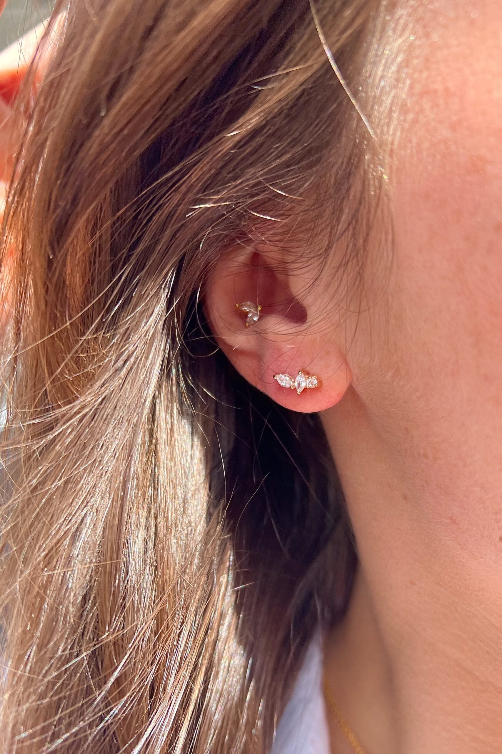 Puces July - Plaqué or